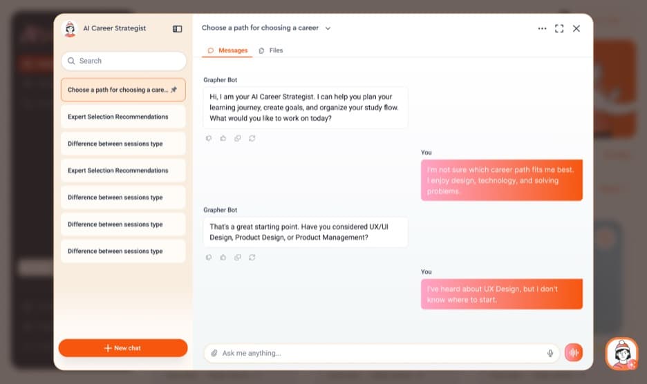 Linkerr expert chat